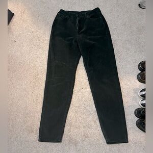 Dark Green Corduroy Pants